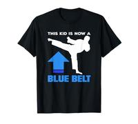 This Kid is Now A Blue Belt Karaté Arts Martiaux Garçon T-Shirt