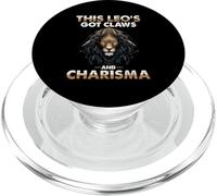 This Leo's GOT Claws and Charisma PopSockets PopGrip pour MagSafe