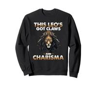 This Leo's GOT Claws and Charisma Sweatshirt