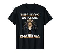 This Leo's GOT Claws and Charisma T-Shirt