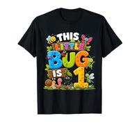 This Little Bug is 1 Years Old Insect 1st Birthday Party T-Shirt