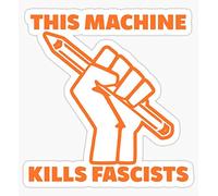 This Machine Kills Fascists Autocollant pour pare-chocs