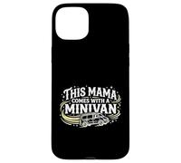 This Mama Comes with A Minivan Soccer Practice Covoiturage Mom Coque pour iPhone 15 Plus