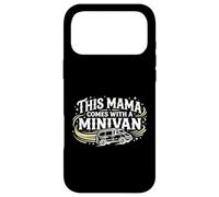 This Mama Comes with A Minivan Soccer Practice Covoiturage Mom Coque pour iPhone 17 Pro Max