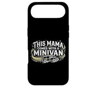 This Mama Comes with A Minivan Soccer Practice Covoiturage Mom Coque pour iPhone Air