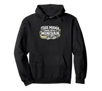 This Mama Comes with A Minivan Soccer Practice Covoiturage Mom Sweat à Capuche