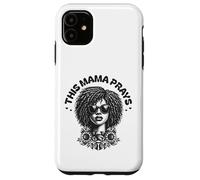 This Mama Prays Stylish Womens Religious Faith Floral Coque pour iPhone 11
