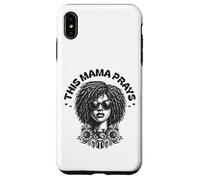 This Mama Prays Stylish Womens Religious Faith Floral Coque pour iPhone XS Max