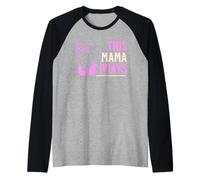 This Mama Prays Womens Religious Floral Faith Manche Raglan