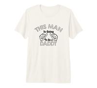 This Man is Going to Be A Daddy Funny New Dad Fête des pères T-Shirt Haut de Gamme