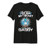 This Man Who Kinda Stole My Heart I Call Him Daddy Dad T-Shirt Haut de Gamme