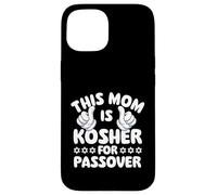 This Mom is Casher for Passover - Pessach Jewish Holiday Jew Coque pour iPhone 15