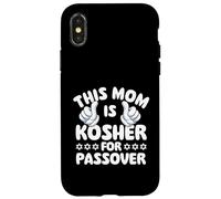 This Mom is Casher for Passover - Pessach Jewish Holiday Jew Coque pour iPhone X/XS