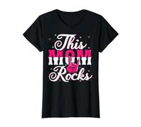 This Mom Rocks - Une mère Rock'n'Roll T-Shirt Graphique avec Valeur