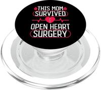 This Mom Survived Open Heart Surgery Recovery Operation PopSockets PopGrip pour MagSafe