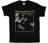 This Mortal Coil You and Your Sister Black T Shirt Dream Pop Dead Can Dance Hemden(Medium)