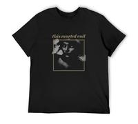 This Mortal Coil You and Your Sister T Shirt Dream Pop Dead Can Dance Men Round Neck Clothing Black XL