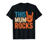 This Mum Rocks Guitariste pour la fête des mères T-Shirt