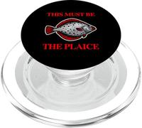 This Must Be The Plaice Fish Plaice Music Band Jeu de Mots PopSockets PopGrip pour MagSafe