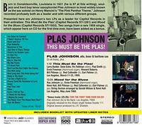 This Must Be The Plas+Mood For The Blues+2 Bo by Plas Johnson [CD] NEUF