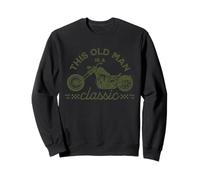 This Old Man Is A Classic Funny Motorcycle Fête des Pères Biker Sweatshirt