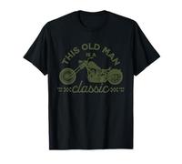 This Old Man Is A Classic Funny Motorcycle Fête des Pères Biker T-Shirt