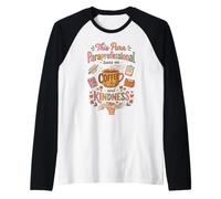 This Para Paraprofessional Runs on Coffee and Kindness Manche Raglan