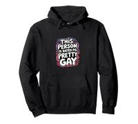 This Person Is Rated PG Pretty Gay Pride LGBTQ ---- Sweat à Capuche