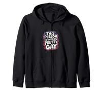 This Person Is Rated PG Pretty Gay Pride LGBTQ ---- Sweat à Capuche