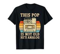 This Pop Is Not Old Hes Cassette analogique rétro T-Shirt