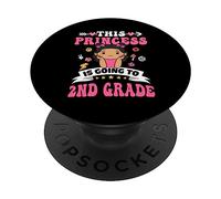 This Princess is Going to 2nd Grade Back to School for Girls PopSockets PopGrip Adhésif