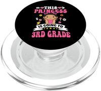 This Princess is Going to 3rd Grade Back to School for Girls PopSockets PopGrip pour MagSafe