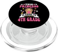 This Princess is Going to 4th Grade Back to School for Girls PopSockets PopGrip pour MagSafe