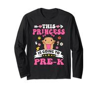 This Princess is Going to Pre-K Back to School for Girls Manche Longue