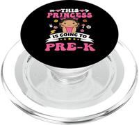 This Princess is Going to Pre-K Back to School for Girls PopSockets PopGrip pour MagSafe