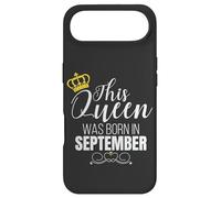 This Queen Was Born in September Birthday Queen Coque pour iPhone Air