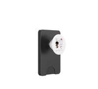 This Queen Was Born on April 17 Afro Girl Cheveux naturels PopSockets PopWallet pour MagSafe