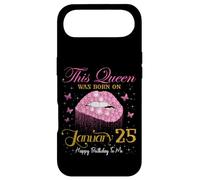 This Queen Was Born on Janvier 25, 25th Janvier Birthday Coque pour iPhone Air