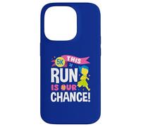 This Run is Our Chance - Inspiration 5K Race Day Coque pour iPhone 14 Pro