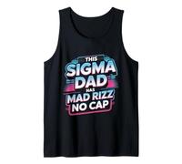 This Sigma Dad Has Mad Rizz No Cap Argot mème - Débardeur