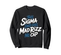 This Sigma Dad Has Mad Rizz No Cap Argot mème - Sweatshirt