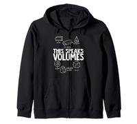 This Speaks Volumes Sweat à Capuche