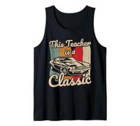 This Teacher is A Classic Car Fanatic Motor Birthday Débardeur