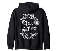 This Too Shall Pass Shirt Sign That Says This Too Shall Pass Sweat à Capuche