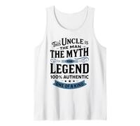 This Uncle is The Man The Myth The Legend 100% Authentic One Débardeur