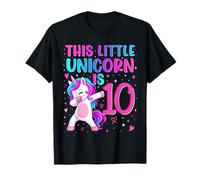 This Unicorn is 10 Years Old 10th Birthday Girl Daughter T-Shirt