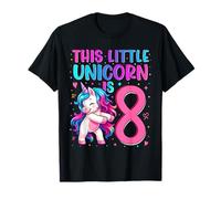This Unicorn is 8 Years Old 8th Birthday Girl Daughter T-Shirt