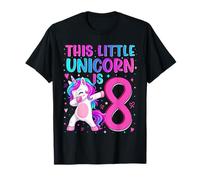 This Unicorn is 8 Years Old 8th Birthday Girl Daughter T-Shirt