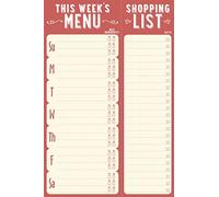 This Week's Menu Note Pad: 60 Sheets