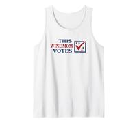 This Wine Mom Vote élections Civic Duty Voting Débardeur